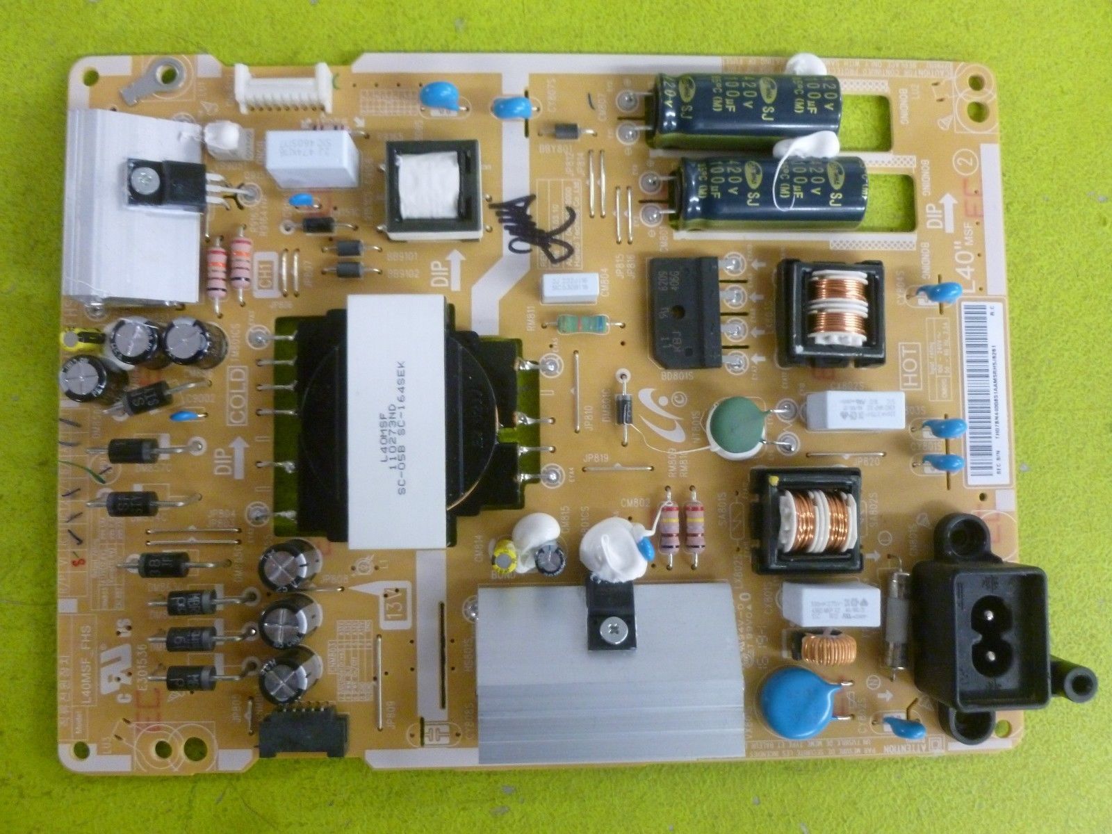 Samsung UN40J5200AF BN44-00851A (L40MSF_FHS) Netzteil UN40J520DAF